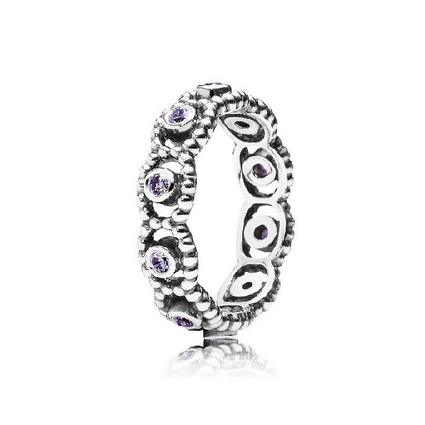 anillo pandora lila anillo pandora lila