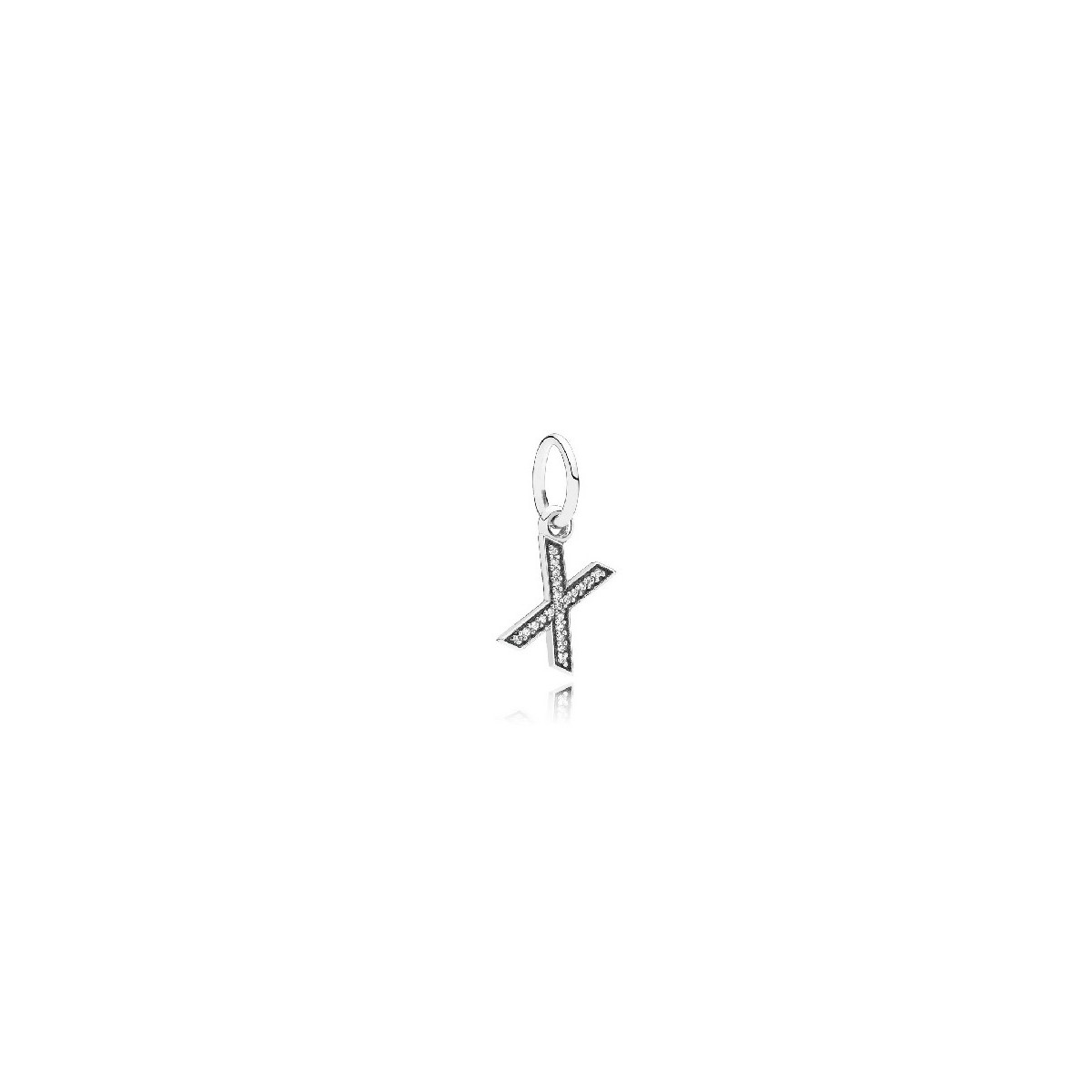 CHARM PANDORA LLETRA X - 791336CZ