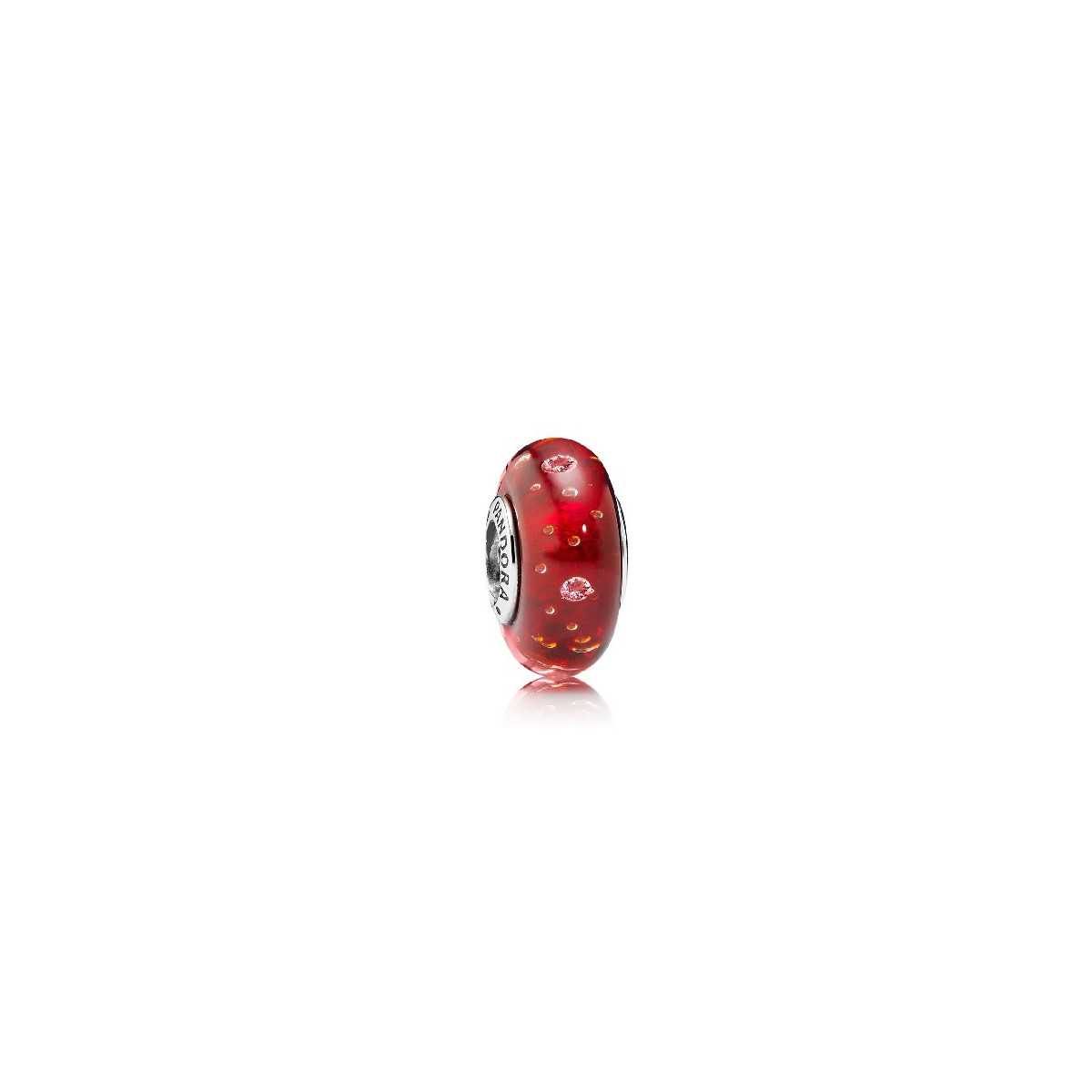 CHARM PANDORA MURANO - 791631CZ