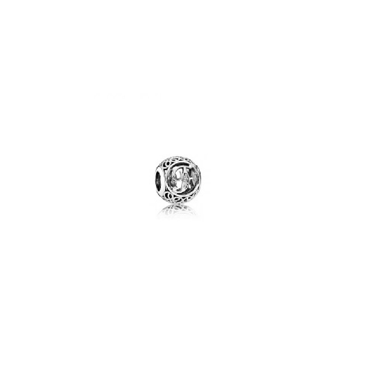 CHARM PANDORA LLETRA F - 791850CZ