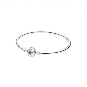 ESCLAVA PANDORA LLAÇ ROSA - 590725CZS-19