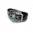 B- PELL PLATA/ PEDRA COLOR - PU5511PC5
