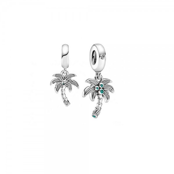 Charm colgante palmera con cocos – Joyería Jenaro