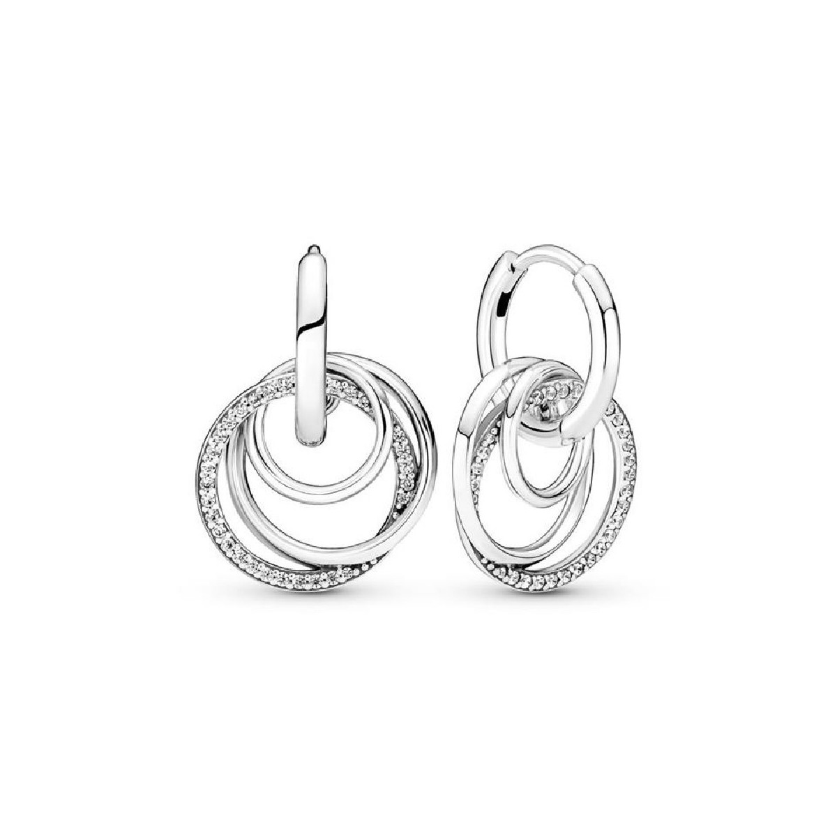PANDORA ARRECADA AROS CIRCONITA - 291156C01
