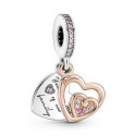 PANDORA DOBLE COR ROSE GOLD PLATET  - 781020C01