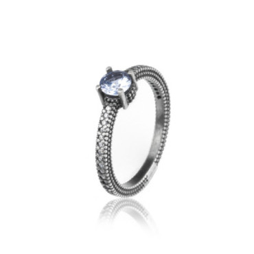 A-SOLITARI PLATA/PEDRA COLOR - AN064180 17