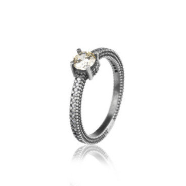 A-SOLITARI PLATA/PEDRA COLOR - AN064180 54