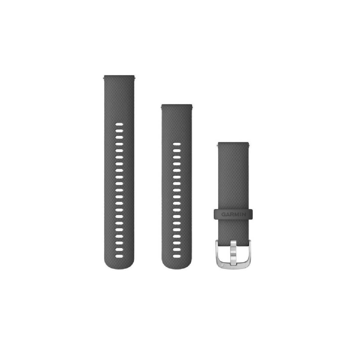 CORREA VIVOACTIVE 4 22MM  GREY/SILVER - 010-12932-20